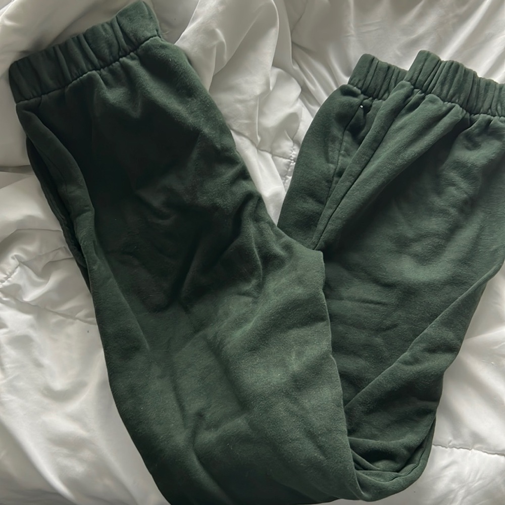 hunter green brandy sweats